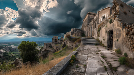 A well-exposed shot of Sicily, captured with a 24mm reflex camera, presents the island's...