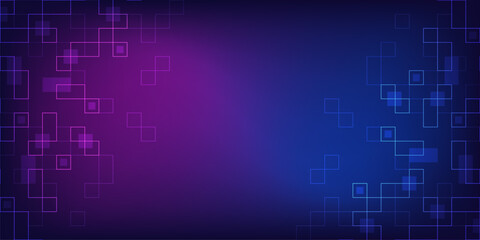 Minimalistic vector texture with linear squares pattern. Creative idea of modern design with abstract geometric background