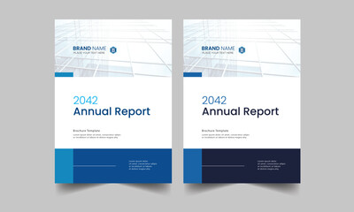 Annual Report Cover Design Template