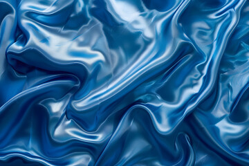 Glänzende Eleganz: Illustration einer flüssigen glänzenden Substanz auf Hintergrund