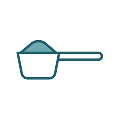 scoop icon vector design template simple and clean