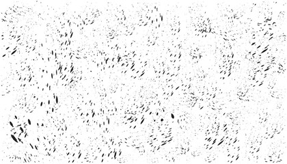 Ink blots scratch grunge rusty dust overlay distress grain paint splatter vector.