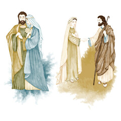 Wedding of Joseph and Saint Mary