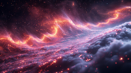 Cosmic waves in starry space