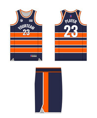 Basketball jersey template design, basketball uniform mockup design, vector sublimation sports apparel design, jersey basketball ideas.