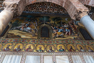 Obraz na płótnie Canvas Palatine Chapel or Cappella Palatina, Palermo, Sicily, Italy
