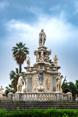 Fototapeta na wymiar The Marble Theatre or Teatro marmoreo, Palermo, Sicily, Italy