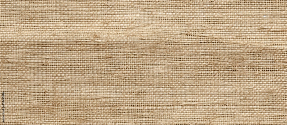 Poster a detailed view of a beige fabric texture, showing the intricate weave pattern and neutral color. th