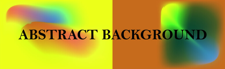 Abstract background with colored