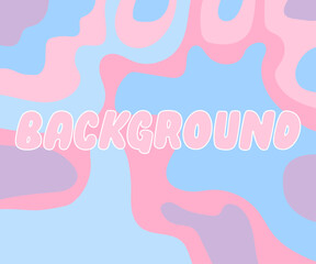 Abstract background with unicorn style