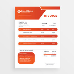 Business invoice form template. Invoicing quotes, money bills or price invoices and payment agreement design templates. Tax form, bill graphic or payment receipt page vector set