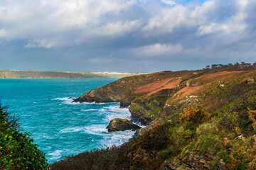 view of the cliffs of near Brest