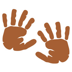 Baby hand print