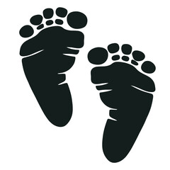 Baby footprint