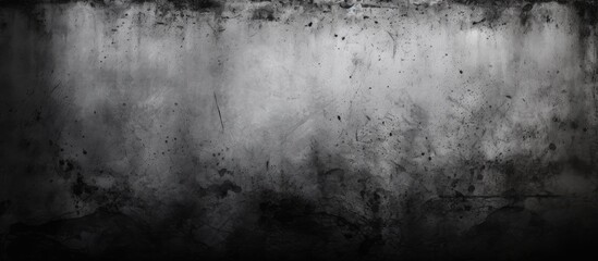 A close-up shot of an old, weathered wall with a black vignette border, showcasing a vintage grunge texture in black and white. The walls surface is aged, featuring shades of white and gray.