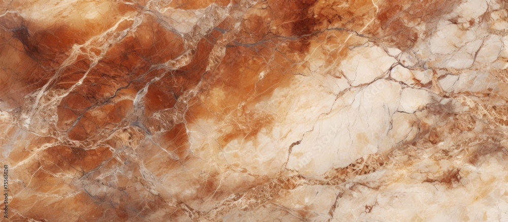 Poster a detailed view of a marble surface, showcasing the intricate patterns and textures of the stone. th