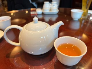 中華料理店のお茶セット