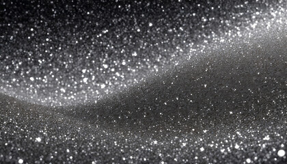 Silver glitter sparkle. Background for your design.
