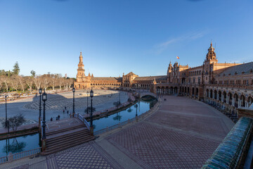 Plaza de Espana in Seville