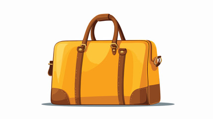 Travel bag icon vector style trendy illustration fla