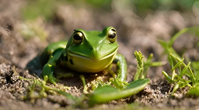 Frog Nature Background