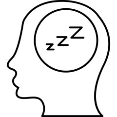 Sleepiness Icon