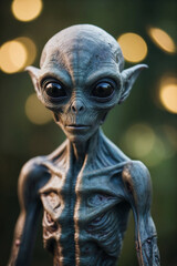 Close Up of an Alien