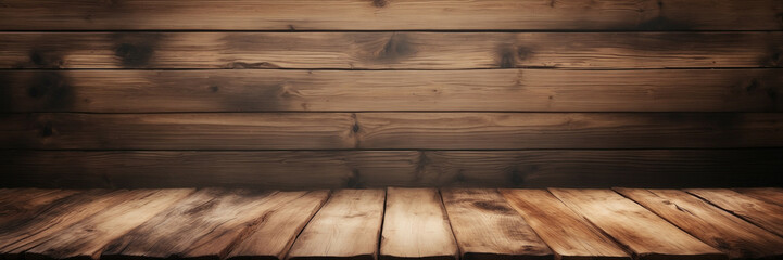 Wooden Floor in Front of Wooden Wall