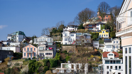 Im Treppenviertel Hamburg Blankenese am Süllberg