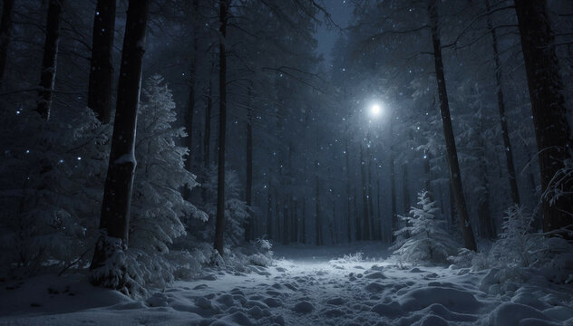 Light Shining in Dark Forest