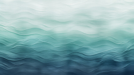 Fototapeta premium Serene Teal Sea Texture Illustration 