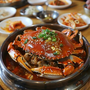 Soy sauce crab ganjang gejang