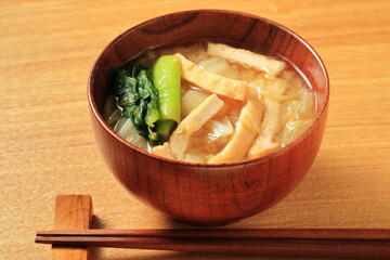 油揚げの味噌汁