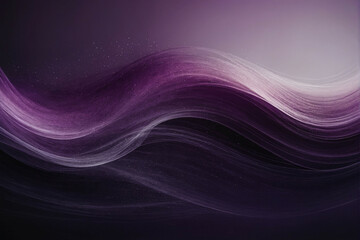 Purple Background With Wavy Lines