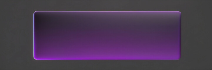 Square Purple Object on Black Background
