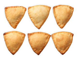 calzone collection set isolated on transparent background, transparency image, removed background