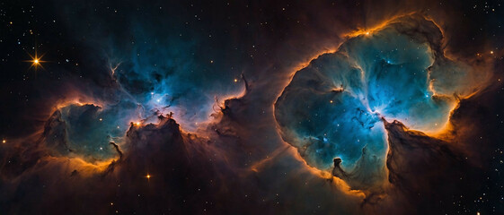 Fototapeta premium Close Up of Star Formation