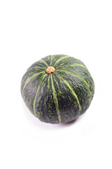 Fresh Harvest: 4K Ultra HD Image of Pumpkin on White Background