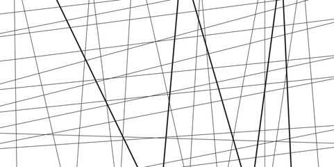 Modern Abstract curved lines. Vector background. Seamless pattern with abstract connected line. Monochrome illustration. doodle design simple white background. Hand drawn lines.