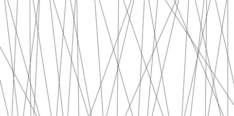 Modern Abstract curved lines. Vector background. Seamless pattern with abstract connected line. Monochrome illustration. doodle design simple white background. Hand drawn lines.