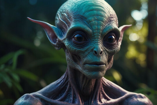 Close Up of Alien