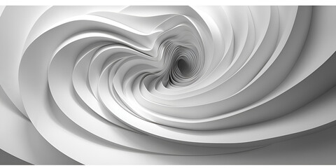 White Geometric and swirl Background