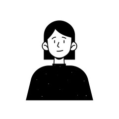 Short Hair Girl Avatar