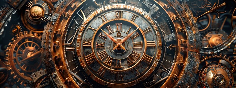 clock background, generative, ai, machine, mechanical, blue, gold, gear, clock, watch, mechanism, gears, metal, wheel, vintage, time, old, clockwork, macro, industrial, technology, engineering, 