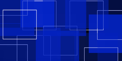 abstract architectural background, abstract background with transparent squares, blue background