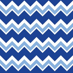 Zig zag  texture with a seamless pattern..Universal delicate background for graphic design. Blue and white design as seamless pattern.