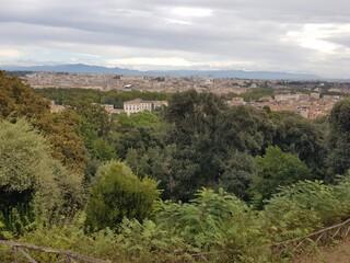 Fototapeta na wymiar Roma Panorama