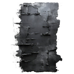 brush strokes reminiscent of sandy concrete, giving an urban and industrial look. isolated on white background.