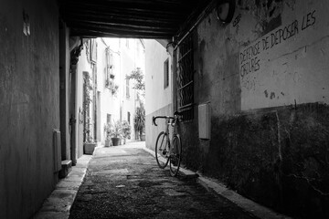 Obraz premium street in the old town