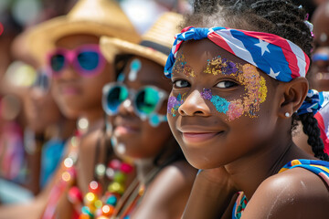 People celebrating 4th of july, America's Independence Day